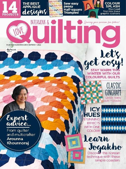 Cover image for Love Patchwork & Quilting